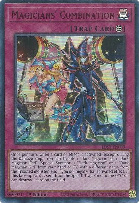 Magicians' Combination (Red) [LDS3-EN099] Ultra Rare | Jomio and Rueliete's Cards and Comics