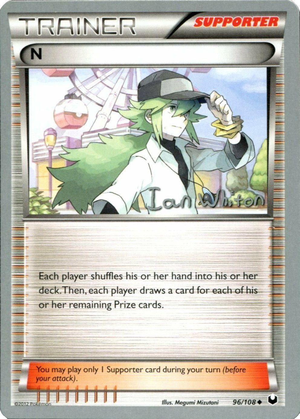 N (96/108) (American Gothic - Ian Whiton) [World Championships 2013] | Jomio and Rueliete's Cards and Comics
