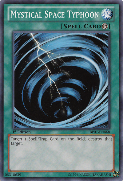 Mystical Space Typhoon [BP01-EN068] Common | Jomio and Rueliete's Cards and Comics