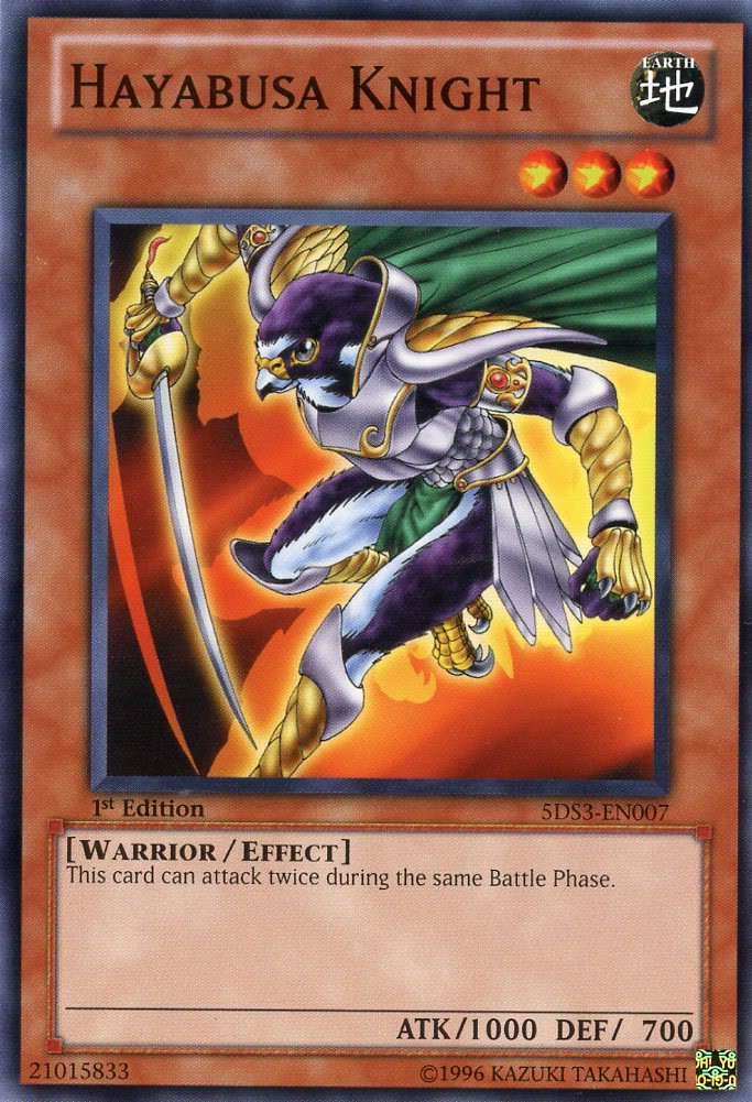 Hayabusa Knight [5DS3-EN007] Common | Jomio and Rueliete's Cards and Comics