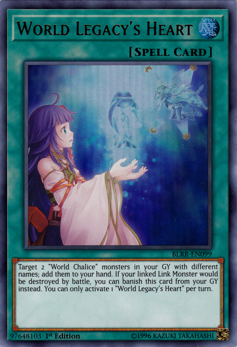 World Legacy's Heart [BLRR-EN099] Ultra Rare | Jomio and Rueliete's Cards and Comics