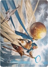 Linvala, Shield of Sea Gate Art Card [Zendikar Rising Art Series] | Jomio and Rueliete's Cards and Comics