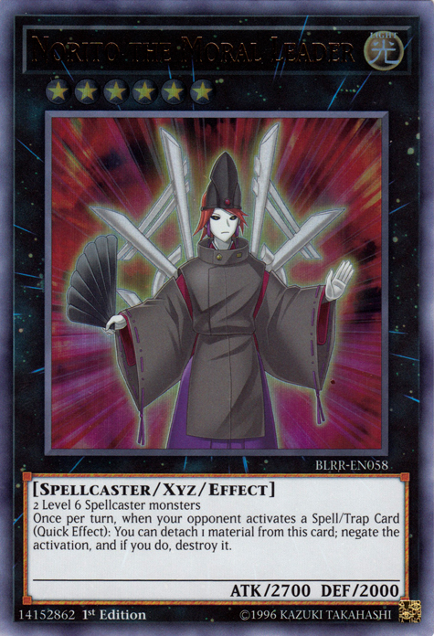 Norito the Moral Leader [BLRR-EN058] Ultra Rare | Jomio and Rueliete's Cards and Comics