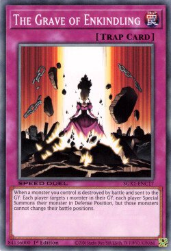 The Grave of Enkindling [SGX1-ENC17] Common | Jomio and Rueliete's Cards and Comics