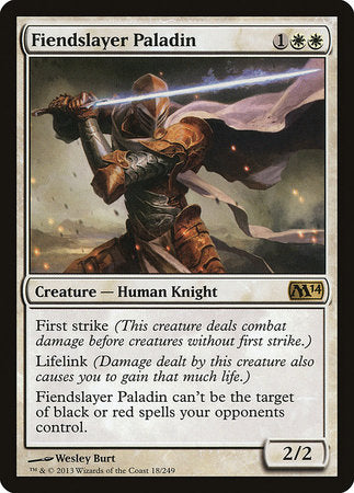 Fiendslayer Paladin [Magic 2014] | Jomio and Rueliete's Cards and Comics