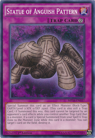 Statue of Anguish Pattern [MP16-EN037] Common | Jomio and Rueliete's Cards and Comics