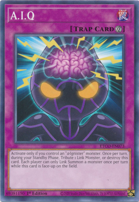 A.I.Q [ETCO-EN073] Common | Jomio and Rueliete's Cards and Comics