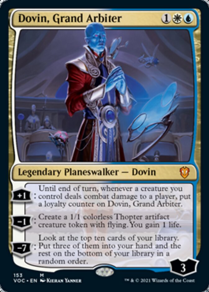 Dovin, Grand Arbiter [Innistrad: Crimson Vow Commander] | Jomio and Rueliete's Cards and Comics