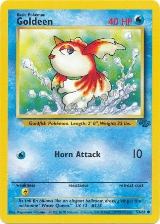 Goldeen (53/64) [Jungle Unlimited] | Jomio and Rueliete's Cards and Comics