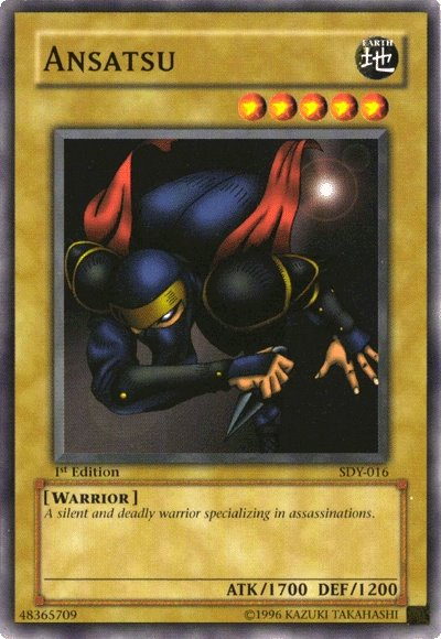 Ansatsu [SDY-016] Common | Jomio and Rueliete's Cards and Comics