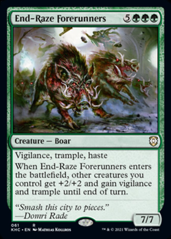 End-Raze Forerunners [Kaldheim Commander] | Jomio and Rueliete's Cards and Comics