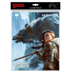 Ultra PRO: Class Folio - Barbarian (Includes Stickers) | Jomio and Rueliete's Cards and Comics