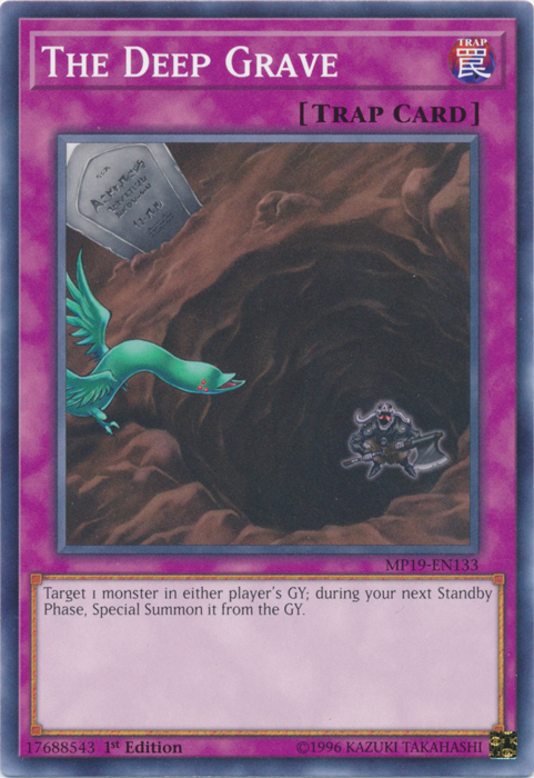 The Deep Grave [MP19-EN133] Common | Jomio and Rueliete's Cards and Comics