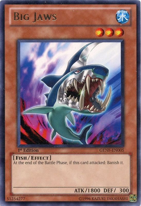 Big Jaws [GENF-EN005] Rare | Jomio and Rueliete's Cards and Comics