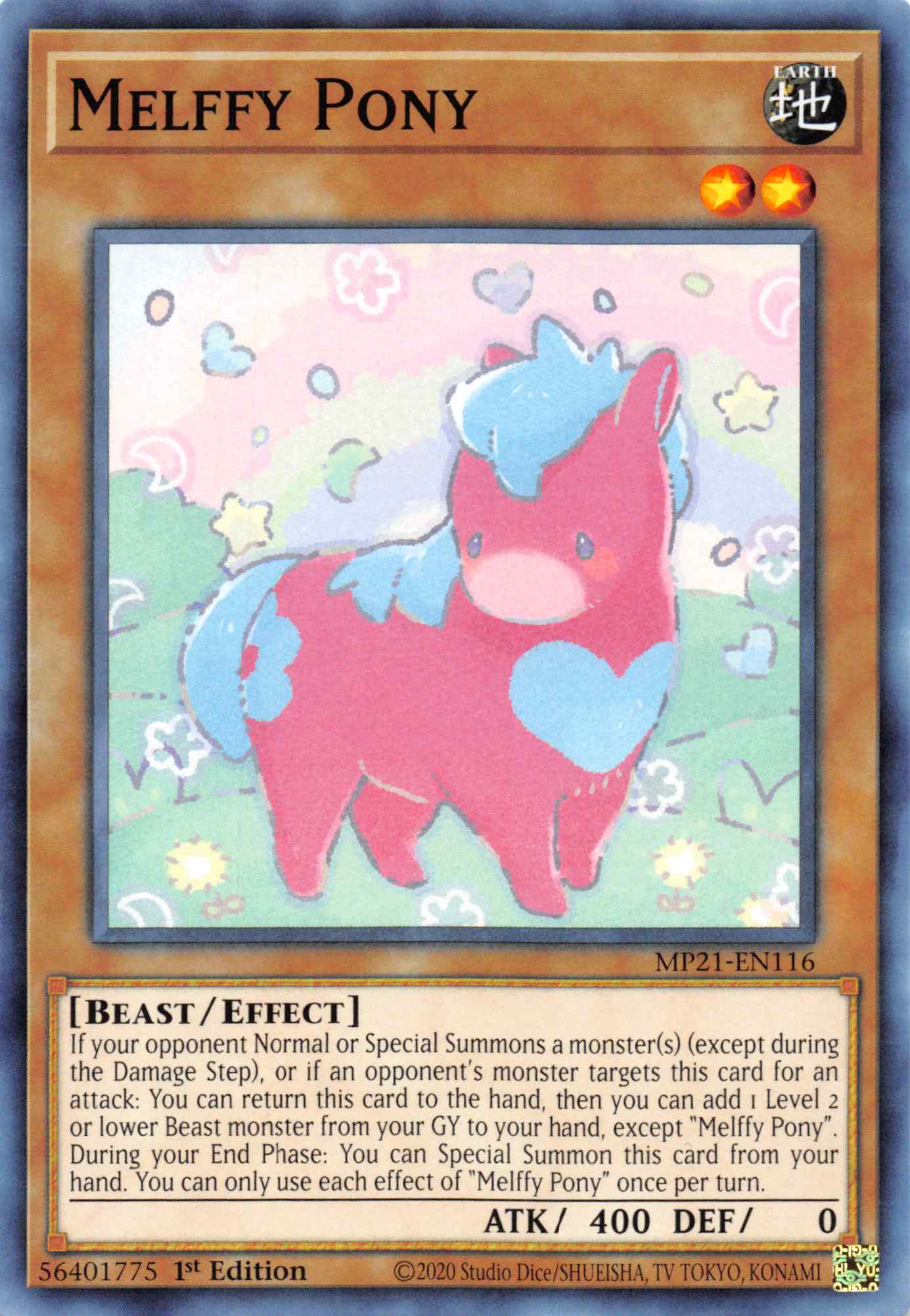 Melffy Pony [MP21-EN116] Common | Jomio and Rueliete's Cards and Comics
