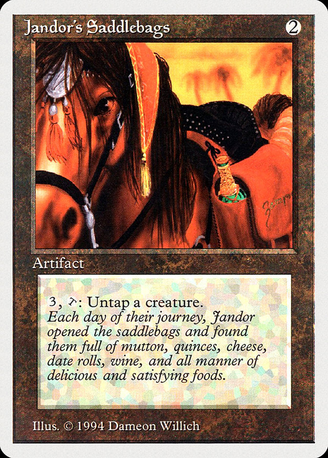 Jandor's Saddlebags [Summer Magic / Edgar] | Jomio and Rueliete's Cards and Comics