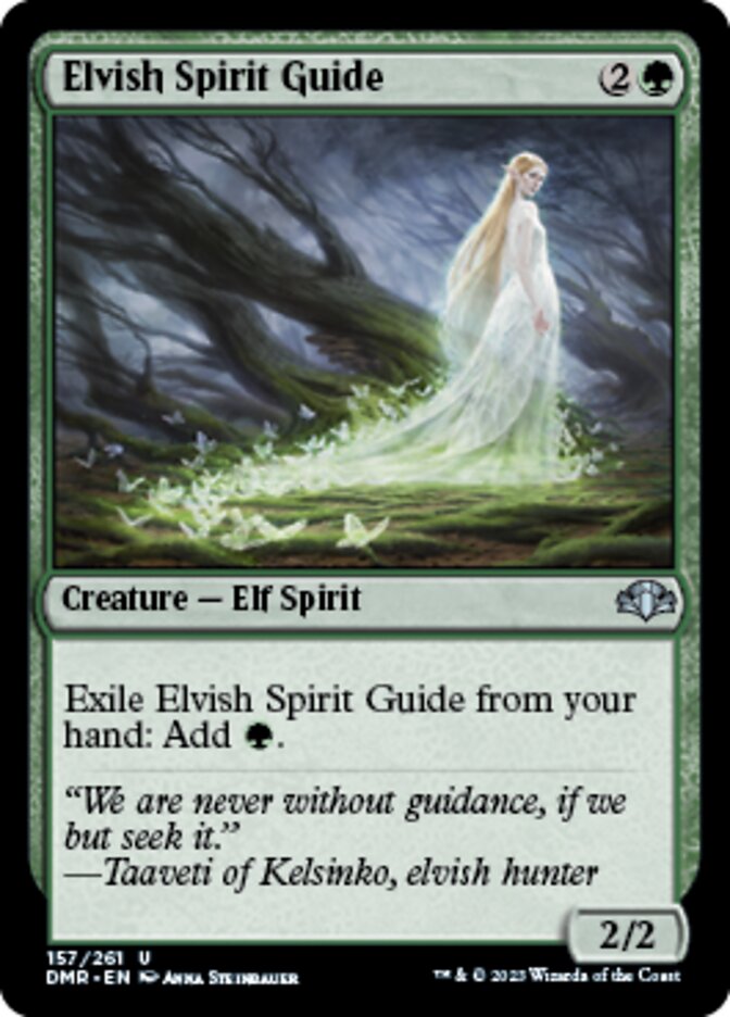 Elvish Spirit Guide [Dominaria Remastered] | Jomio and Rueliete's Cards and Comics