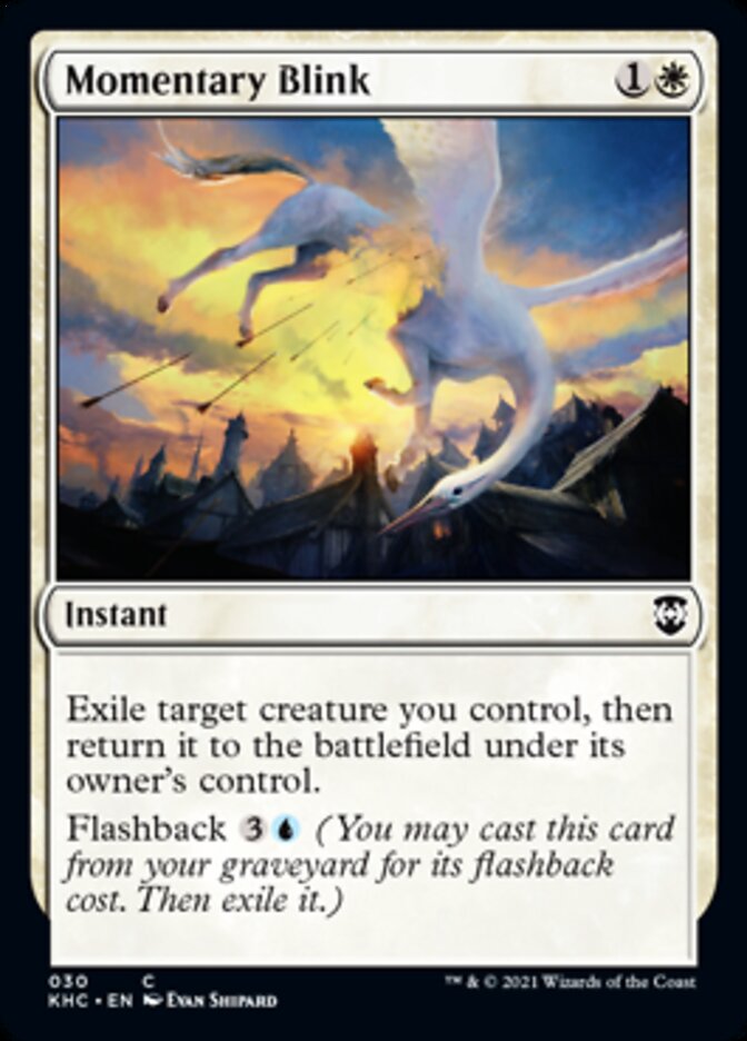 Momentary Blink [Kaldheim Commander] | Jomio and Rueliete's Cards and Comics