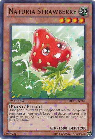 Naturia Strawberry [BP01-EN210] Starfoil Rare | Jomio and Rueliete's Cards and Comics