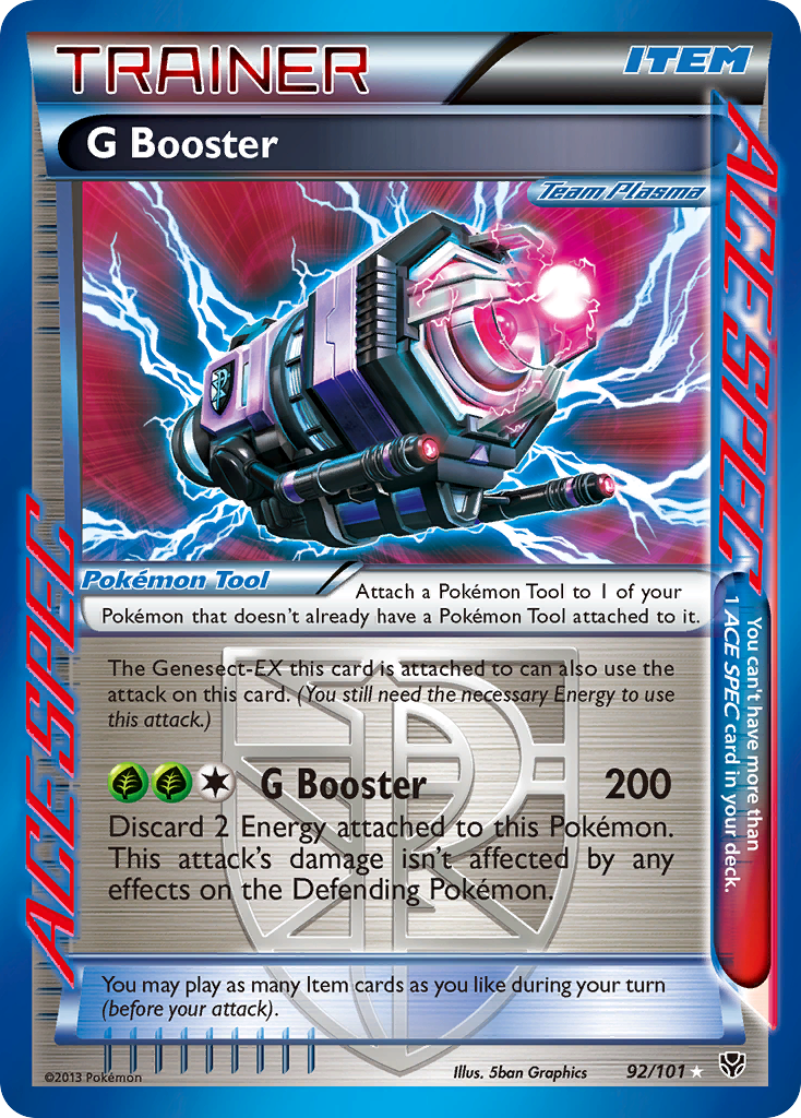 G Booster (92/101) [Black & White: Plasma Blast] | Jomio and Rueliete's Cards and Comics