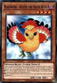 Blackwing - Auster the South Wind [LDS2-EN041] Common | Jomio and Rueliete's Cards and Comics