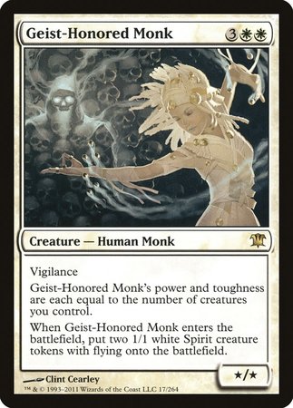 Geist-Honored Monk [Innistrad] | Jomio and Rueliete's Cards and Comics