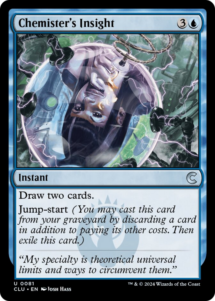 Chemister's Insight [Ravnica: Clue Edition] | Jomio and Rueliete's Cards and Comics