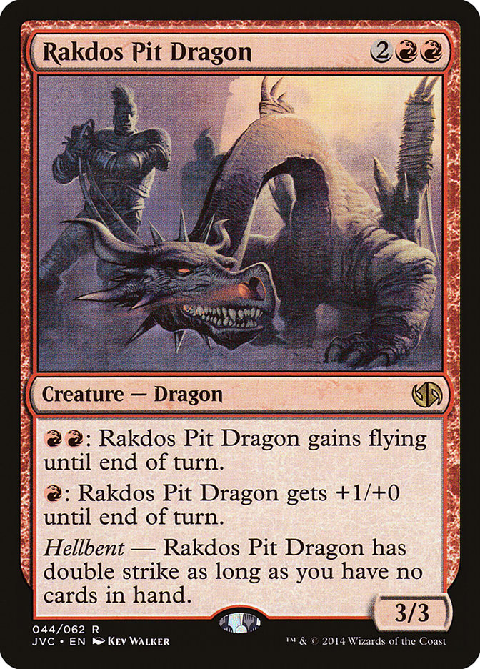 Rakdos Pit Dragon [Duel Decks Anthology] | Jomio and Rueliete's Cards and Comics