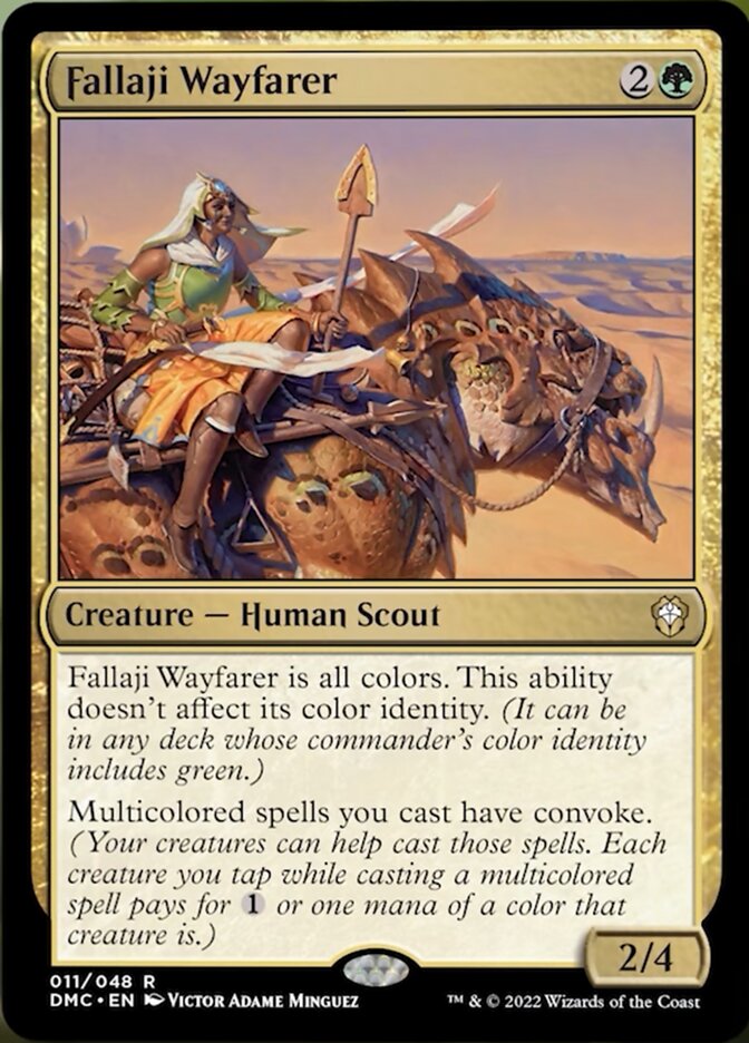 Fallaji Wayfarer [Dominaria United Commander] | Jomio and Rueliete's Cards and Comics