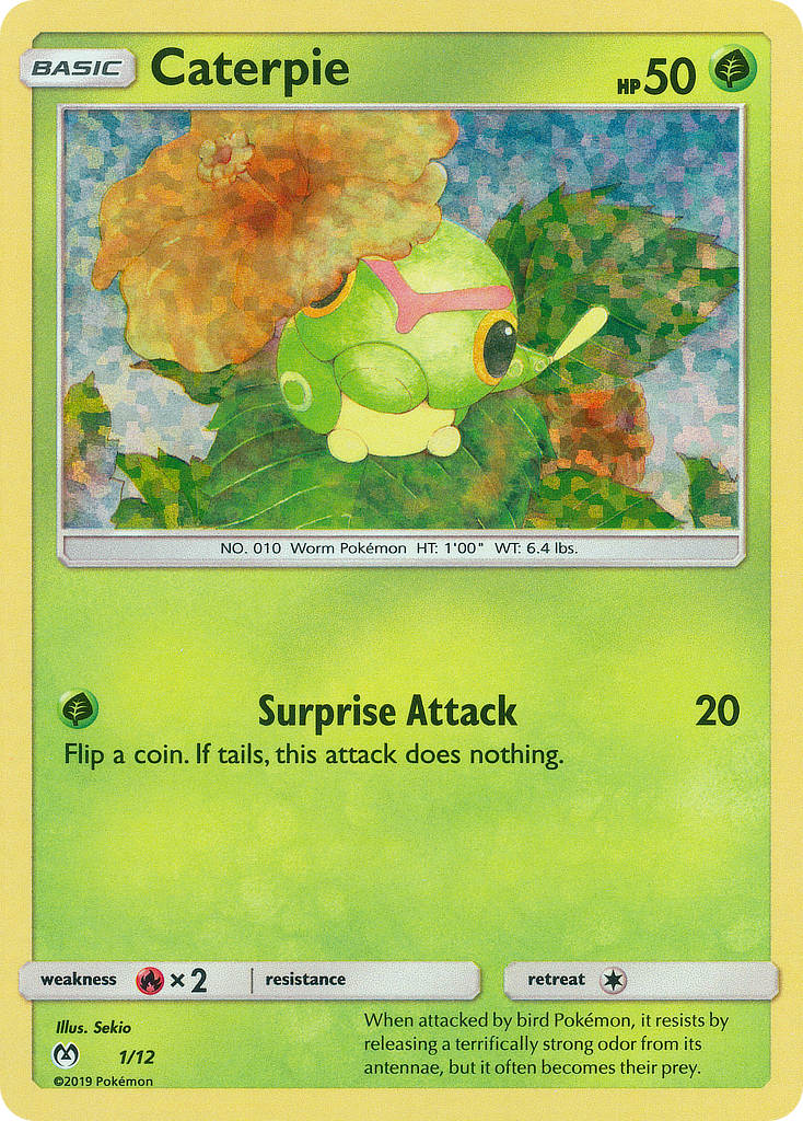 Caterpie (1/12) [McDonald's Promos: 2019 Collection] | Jomio and Rueliete's Cards and Comics