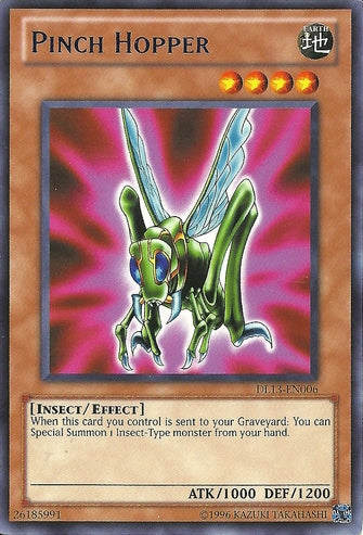 Pinch Hopper (Blue) [DL13-EN006] Rare | Jomio and Rueliete's Cards and Comics
