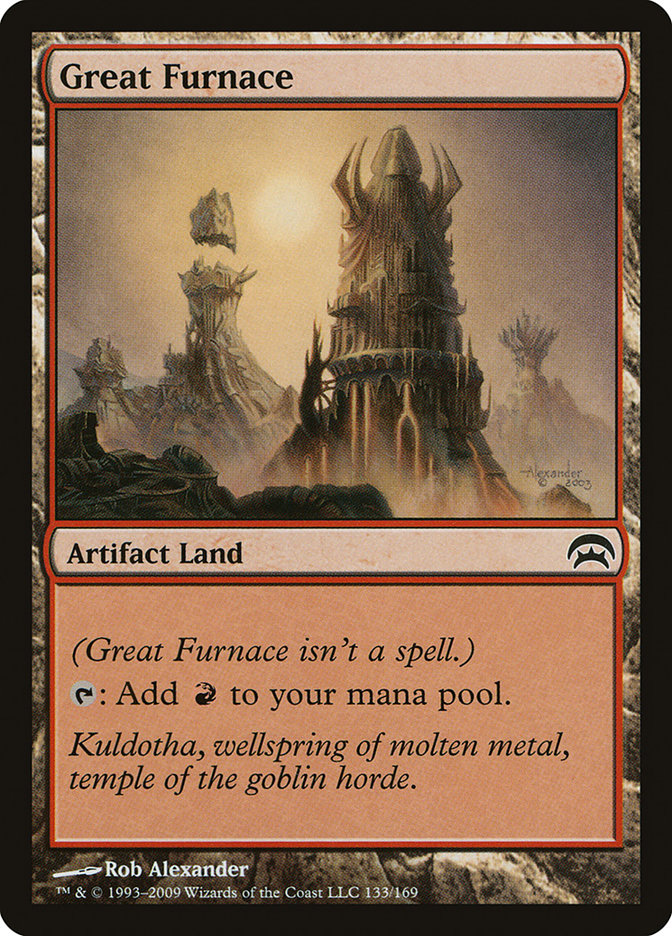 Great Furnace [Planechase] | Jomio and Rueliete's Cards and Comics