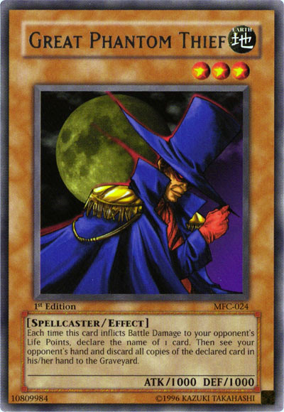 Great Phantom Thief [MFC-024] Rare | Jomio and Rueliete's Cards and Comics