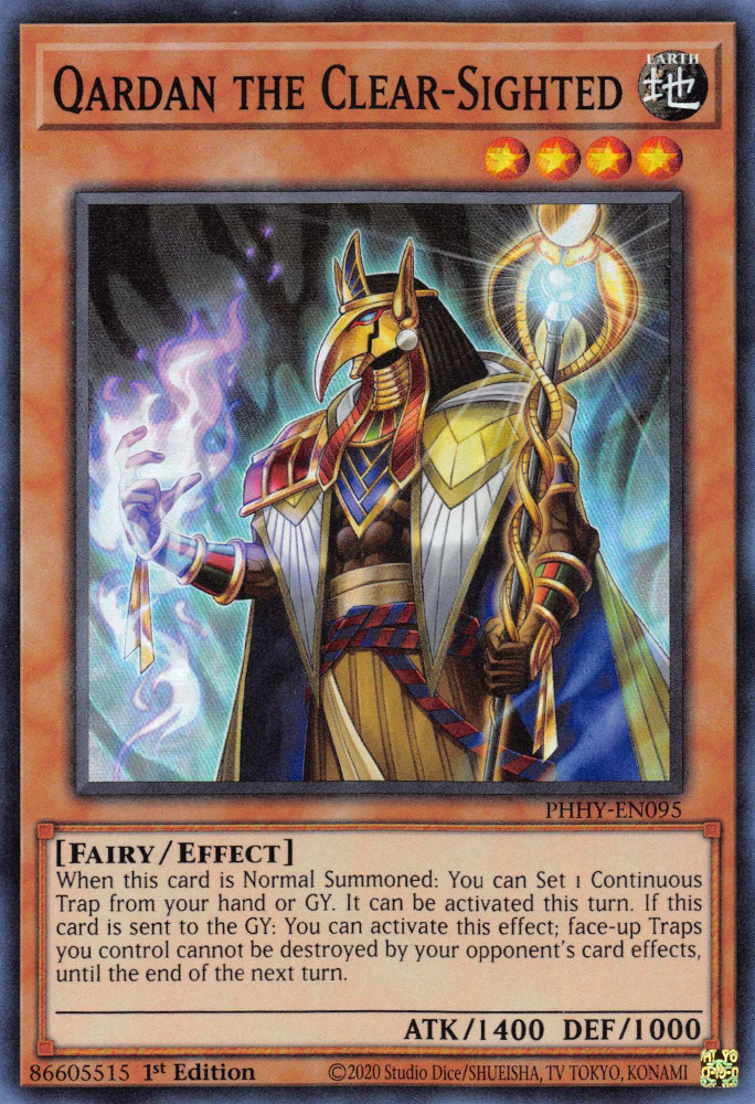 Qardan the Clear-Sighted [PHHY-EN095] Super Rare | Jomio and Rueliete's Cards and Comics