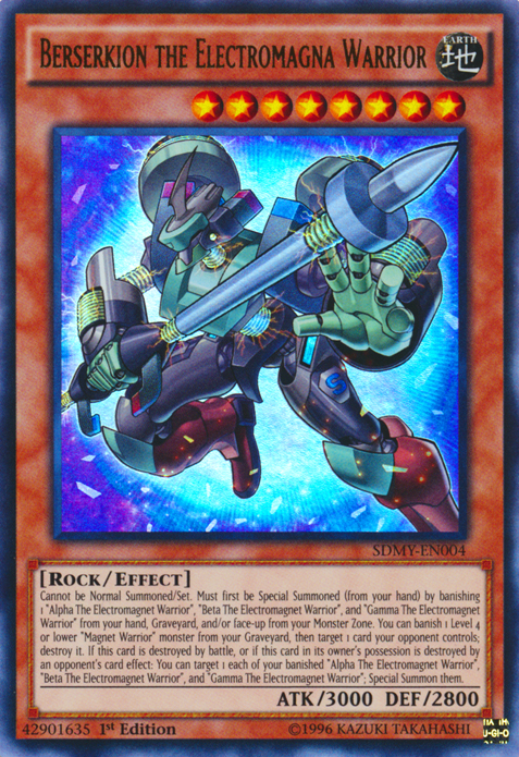 Berserkion the Electromagna Warrior [SDMY-EN004] Ultra Rare | Jomio and Rueliete's Cards and Comics