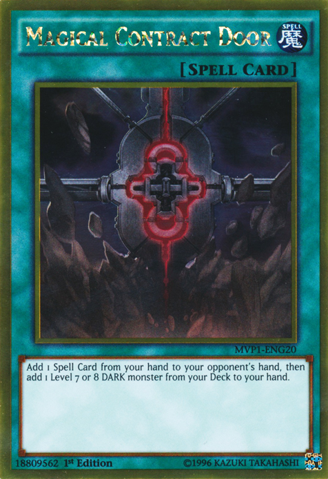 Magical Contract Door [MVP1-ENG20] Gold Rare | Jomio and Rueliete's Cards and Comics