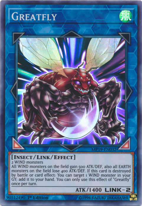 Greatfly [MP19-EN032] Super Rare | Jomio and Rueliete's Cards and Comics