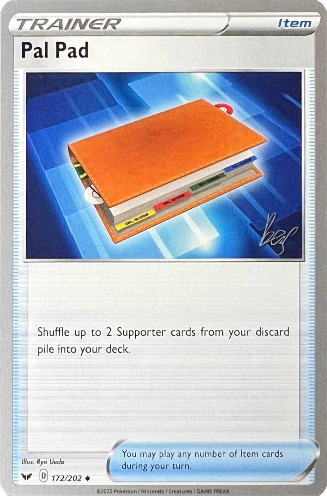 Pal Pad (172/202) (Cheryl Again - Sebastian Lashmet) [World Championships 2022] | Jomio and Rueliete's Cards and Comics