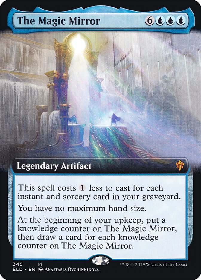 The Magic Mirror (Extended Art) [Throne of Eldraine] | Jomio and Rueliete's Cards and Comics