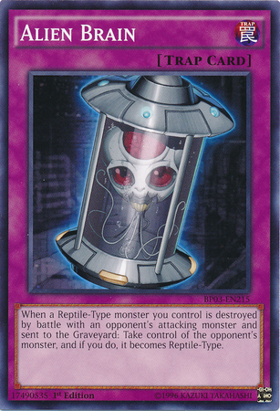 Alien Brain [BP03-EN215] Common | Jomio and Rueliete's Cards and Comics