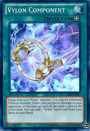 Vylon Component [HA06-EN025] Super Rare | Jomio and Rueliete's Cards and Comics