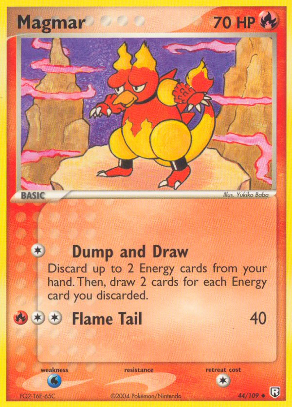 Magmar (44/109) [EX: Team Rocket Returns] | Jomio and Rueliete's Cards and Comics