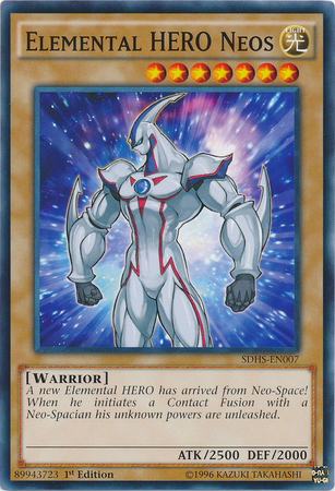 Elemental HERO Neos [SDHS-EN007] Common | Jomio and Rueliete's Cards and Comics