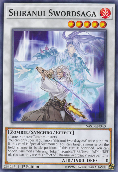 Shiranui Swordsaga [SAST-EN040] Common | Jomio and Rueliete's Cards and Comics