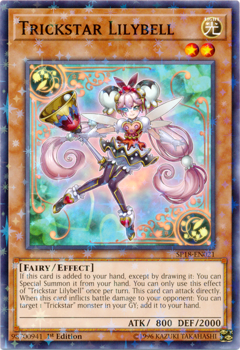 Trickstar Lilybell (Starfoil) [SP18-EN021] Starfoil Rare | Jomio and Rueliete's Cards and Comics