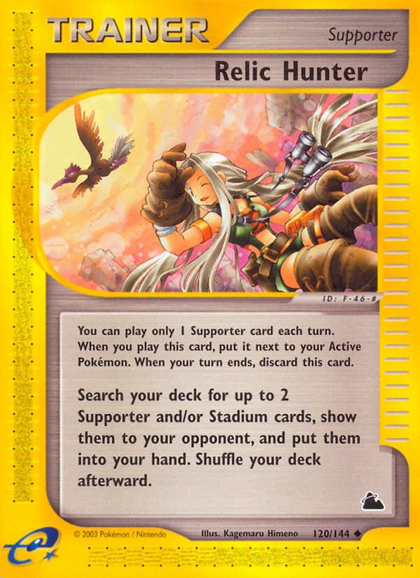 Relic Hunter (120/144) [Skyridge] | Jomio and Rueliete's Cards and Comics