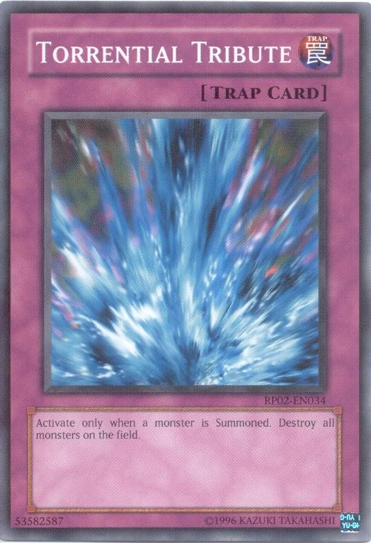 Torrential Tribute [RP02-EN034] Common | Jomio and Rueliete's Cards and Comics