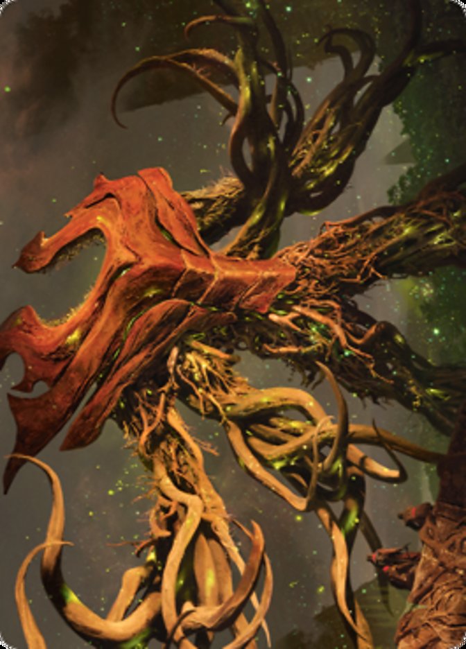 Ashaya, Soul of the Wild Art Card (Gold-Stamped Signature) [Zendikar Rising Art Series] | Jomio and Rueliete's Cards and Comics