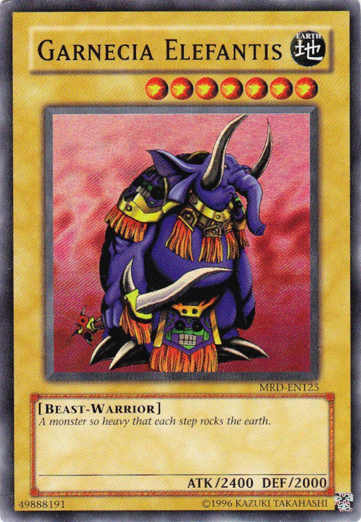 Garnecia Elefantis [MRD-EN125] Super Rare | Jomio and Rueliete's Cards and Comics