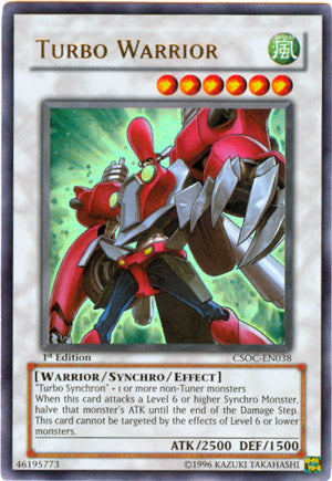 Turbo Warrior [CSOC-EN038] Ultra Rare | Jomio and Rueliete's Cards and Comics